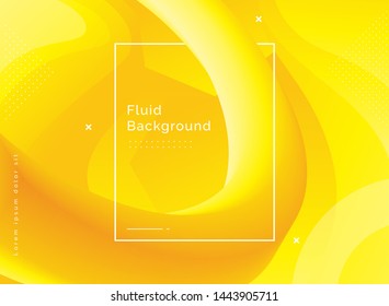 3d Fluid shape illustration. Liquid color shapes, Trendy abstrac background, Futuristic design background. Creative design 3d flow shape. Liquid wave backgrounds. Vector illustration