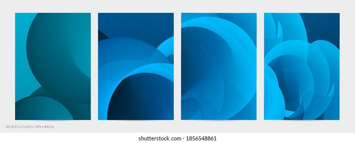 3D fluid wavy shape. Bright cloudy futuristic background. Vibrant gradient flow in abstract music sound waves. Dynamic liquid texture. Creative vector template for trendy flyer design.