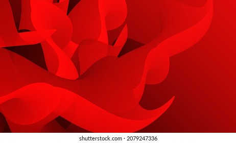 Forma ondulada del fluido 3D. Luminoso fondo futurista nublado. El gradiente vibrante fluye en ondas de sonido de música abstractas. Textura líquida dinámica. Plantilla vectorial creativa para diseño de portada de moda.