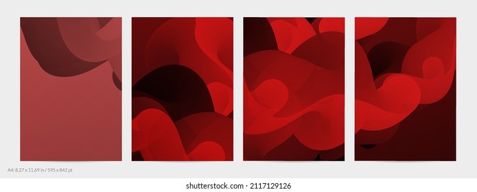 3D fluid wavy shape. Bright cloudy futuristic background. Vibrant gradient flow in abstract music sound waves. Dynamic liquid texture. Creative vector template for trendy flyer design.