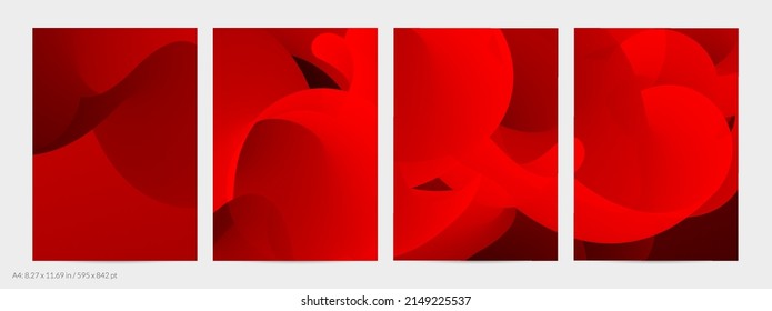 3D fluid wavy shape. Bright cloudy futuristic background. Vibrant gradient flow in abstract music sound waves. Dynamic liquid texture. Creative vector template for trendy flyer design.