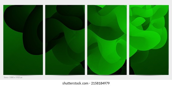 3D fließende Form. Hell bewölkter futuristischer Hintergrund. Lebhafter Farbverlauf-Fluss in abstrakten Musik-Schallwellen. Dynamische flüssige Textur. Kreative Vektorvorlage für trendige Postdesign.