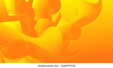 Forma ondulada del fluido 3D. Luminoso fondo futurista nublado. El gradiente vibrante fluye en ondas de sonido de música abstractas. Textura líquida dinámica. Plantilla vectorial creativa para diseño de portada de moda.