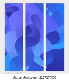 3D fluid wavy shape. Bright cloudy futuristic background. Vibrant gradient flow in abstract music sound waves. Dynamic liquid texture. Creative vector template for trendy banner design.