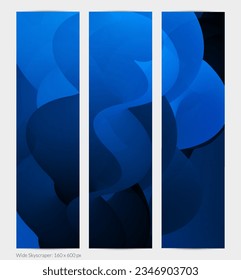 3D fluid wavy shape. Bright cloudy futuristic background. Vibrant gradient flow in abstract music sound waves. Dynamic liquid texture. Creative vector template for trendy banner design.
