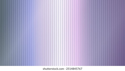 3D fluted glass with purple background. Refracting the texture of the acrylic ribbed bathtub divider wall.  