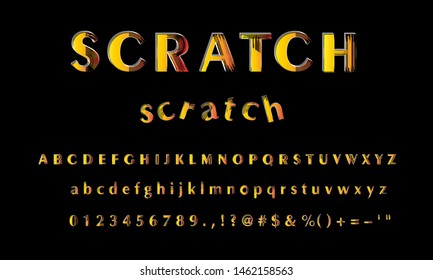 3d font and decorative typeface, sign with pop typography style, сolor alphabet
