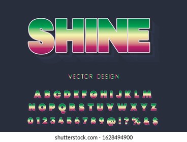 3d  font.Typography. Lettering. Handdrawn. Script.Vintage modern font. typeface. abc.Vector. Typeface. Abc.Vector. 