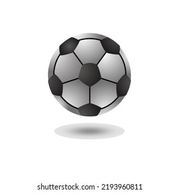  3D Football icon. Football logo icon