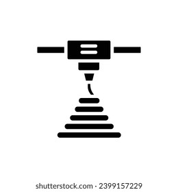 3D-Fused-Outline-Icon-Vektorgrafik