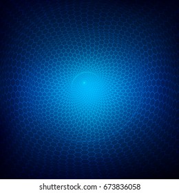 3D futuristic net in technological theme, concept of digital gateway, abstract technology background