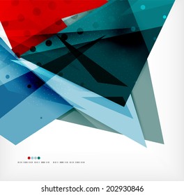 3d formas futuristas fondo abstracto vectorial de piezas glotonas con efectos de luz y superficies texturizadas