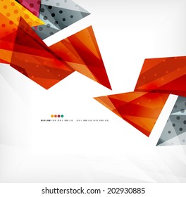 3d futuristic shapes vector abstract background made of glossy pieces with light effects and textured surfaces