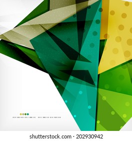 3d futuristic shapes vector abstract background made of glossy pieces with light effects and textured surfaces