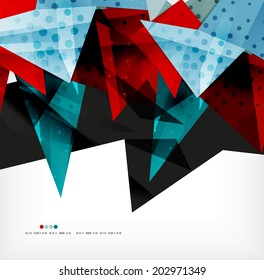 3d futuristic shapes vector abstract background made of glossy pieces with light effects and textured surfaces
