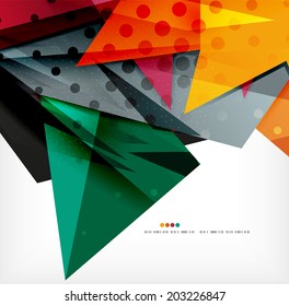 3d formas futuristas fondo abstracto vectorial de piezas glotonas con efectos de luz y superficies texturizadas