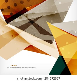 3d futuristic shapes vector abstract background made of glossy pieces with light effects and textured surfaces