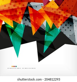 3d futuristic shapes vector abstract background made of glossy pieces with light effects and textured surfaces