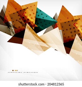 3d futuristic shapes vector abstract background made of glossy pieces with light effects and textured surfaces