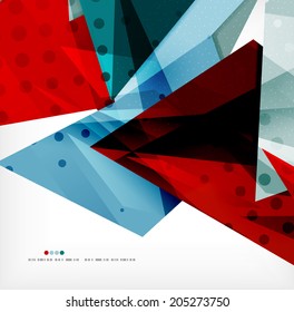 3d futuristic shapes vector abstract background made of glossy pieces with light effects and textured surfaces