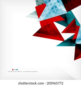 3d futuristic shapes vector abstract background made of glossy pieces with light effects and textured surfaces