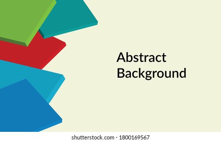3D geometric Background Design; Abstract 3D background