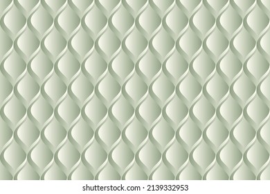 3D geometric background, seamless pattern