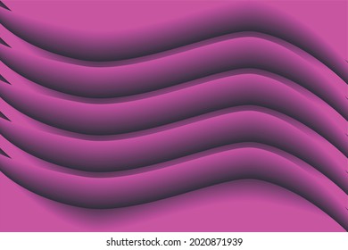 3d geometric design background with wave