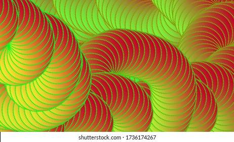 3D geometric shape tube. Abstract fluid background. Vector illustration. Dynamic twisted line. Abstract texture for posters, presentations, flyers, invitations, banners.