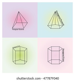 3D geometric shapes
