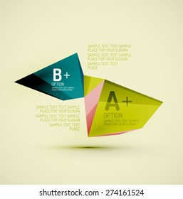 3d geometric shapes in the air. Vector abstract background. Business futuristic presentation layout or web interface or app cover. Universal composition