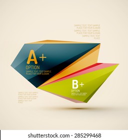 3d geometric shapes in the air. Vector abstract background. Business futuristic presentation layout or web interface or app cover. Universal composition