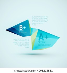 3d geometric shapes in the air. Vector abstract background. Business futuristic presentation layout or web interface or app cover. Universal composition