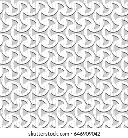  3d geometric tiles with triangles. Modern stylish texture.Light background