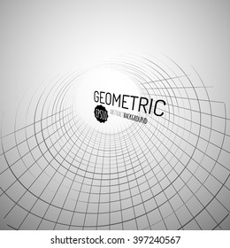 3d geometric vector background for business or science presentation.