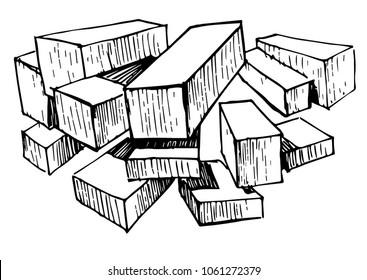 3D geometry sketch