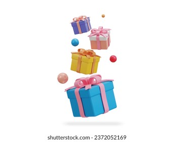 3.ᵉʳ diseño de icono de caja de regalo