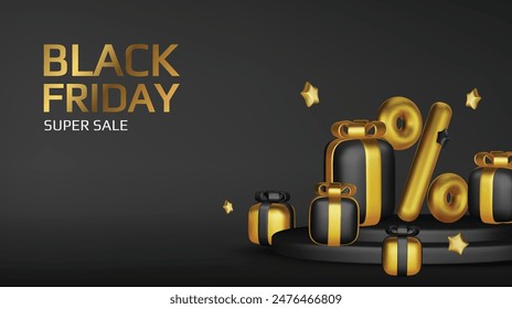 3d gift boxes set with red ribbon bow isolated on a white background. 3d render flying modern holiday closed surprise box.