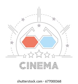 3d glasses to cinema short film