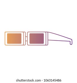 3D glasses icon