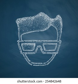 3d glasses icon