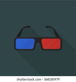 3d Glasses icon.