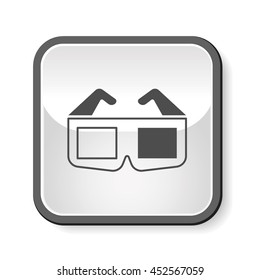 3D glasses icon