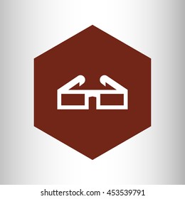 3D glasses icon