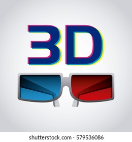 3d glasses icon