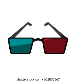 3d glasses icon image 