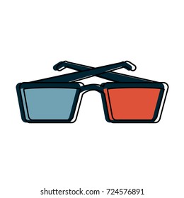 3d glasses icon image