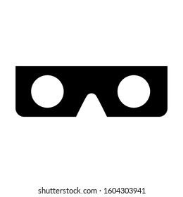 3d Glasses icon isolated sign symbol vector illustration - high quality black style vector icons
