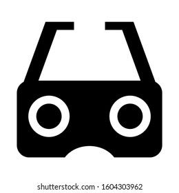 3d Glasses icon isolated sign symbol vector illustration - high quality black style vector icons
