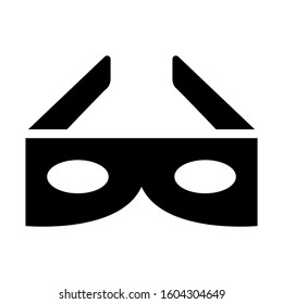 3d Glasses icon isolated sign symbol vector illustration - high quality black style vector icons
